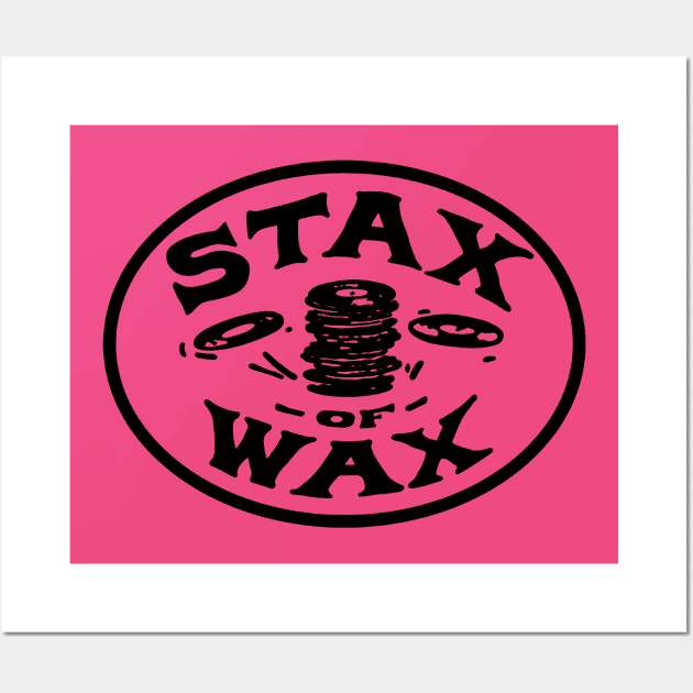 Stax of Wax Wall Art by MindsparkCreative